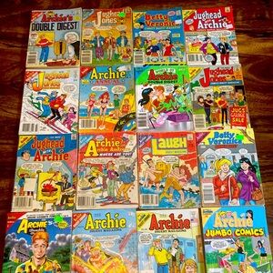 Lot of 16 Archie and friends comics - new and vintage